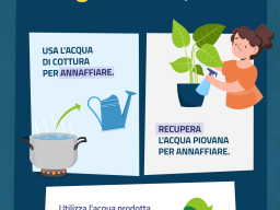 Il decalogo contro lo spreco dell’acqua