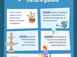 Il decalogo contro lo spreco dell’acqua